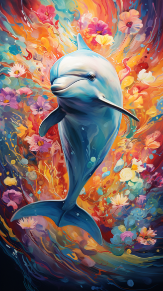 duracell_hase_Design_an_abstract_portrayal_of_a_playful_dolphin_a1d1f6f5-e51a-4a85-be25-80c714bfcd0c